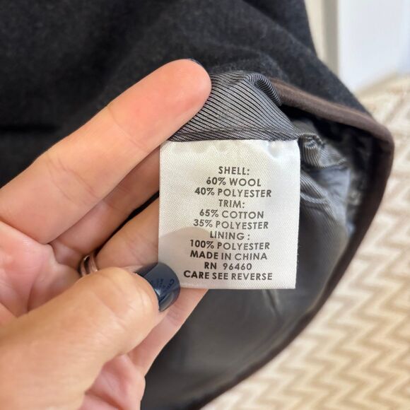 Madison Creek Full Zip Wool Vest With Pockets - Picture 4 of 6